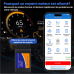 ELM327 diagnostic obd valise obd2