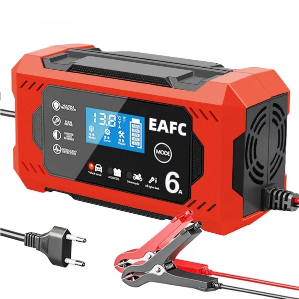 Chargeur de batterie de voiture 12V 6a