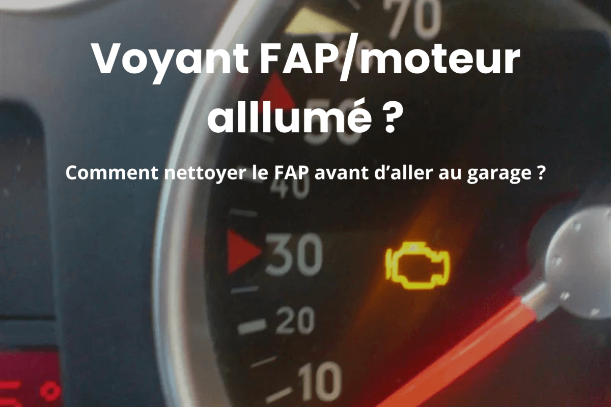 Voyant FAP moteur alllumé