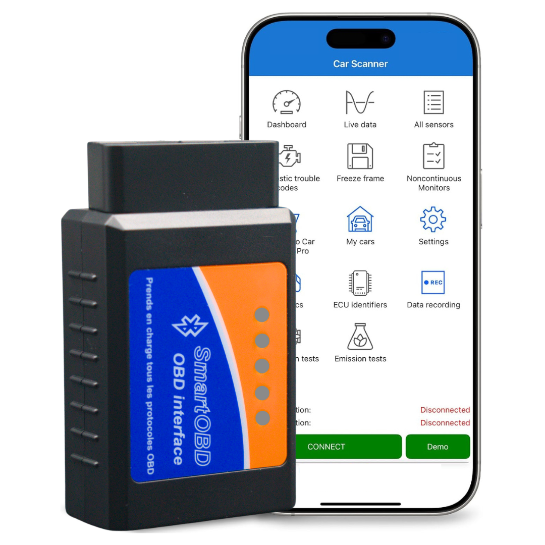 connecter le boitier smartobd