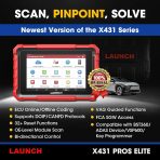 Launch X431 PROS Elite fonctions professionnelles