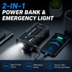 Booster de batterie compact 6000 mAh USB-C
