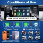 Adaptateur CarPlay et Android Auto sans fil Carlinkit