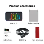 Affichage tête haute HUD OBD2