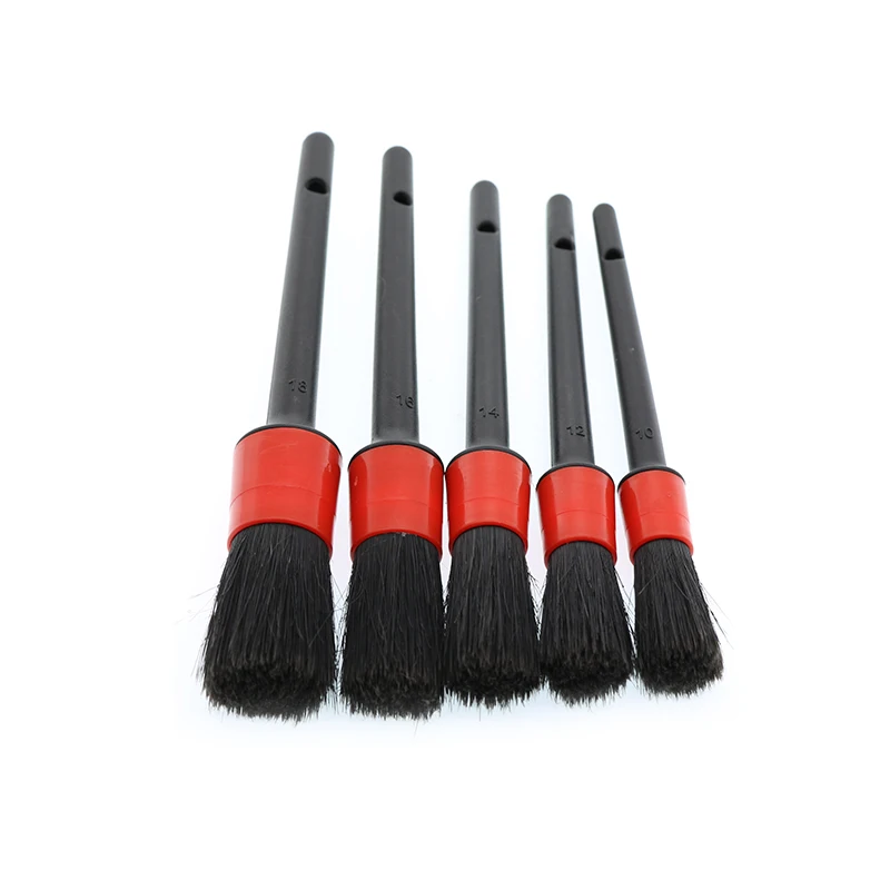 Kit de 5 pinceaux de détailing pour l’intérieur de la voiture
