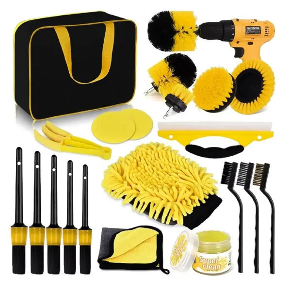 Kit de nettoyage voiture 20 pièces