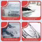 Bâche de pare-brise magnétique anti-givre et pare-soleil