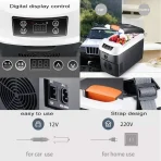 Mini frigo voiture 10 L 12V/24V/220V
