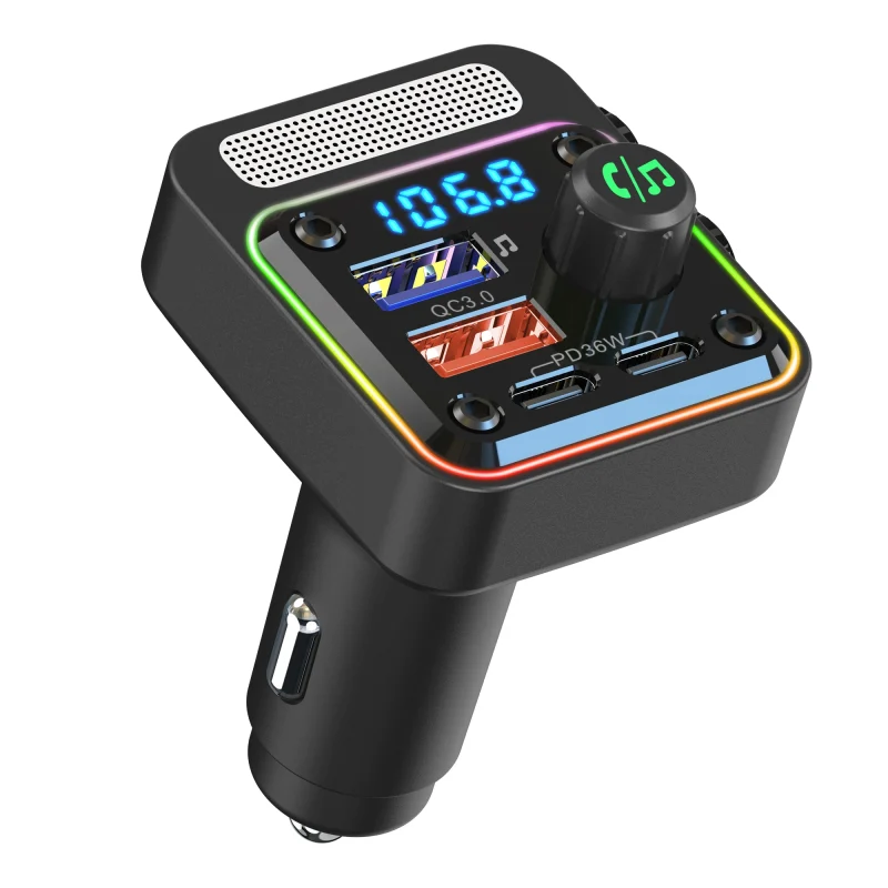 Transmetteur FM Bluetooth 5.3 voiture
