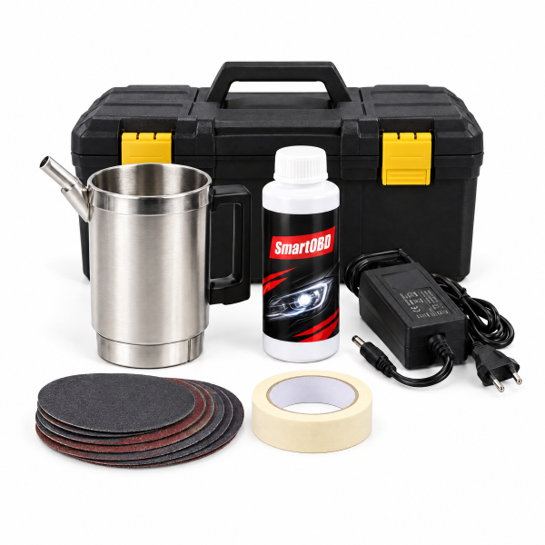 Kit de rénovation des phares à la vapeur