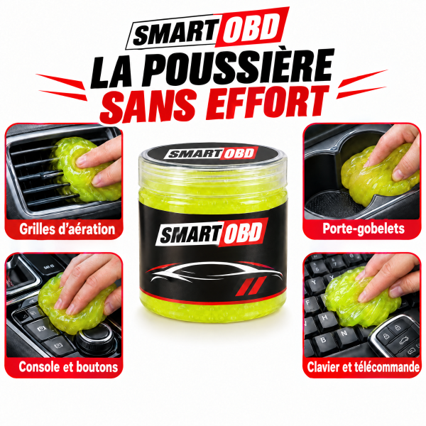 Gel nettoyant pour habitacle de voiture 200 g