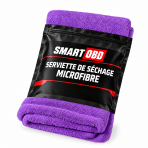 Serviette de séchage voiture en microfibre double twist 70/30